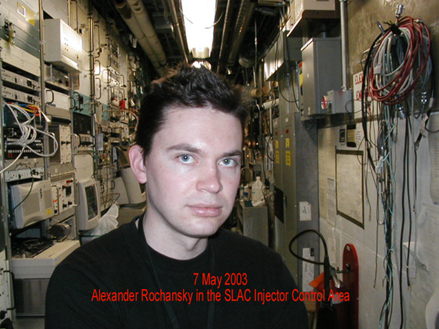 7 May 2003 Alexander Rochansky in the SLAC Injector Control Area