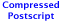 Compressed Postscript